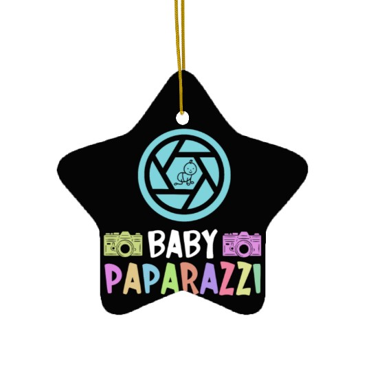 Baby Paparazzi - Newborn Photographer Ceramic Ornaments