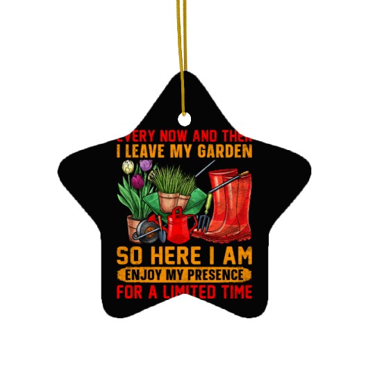 Gardening Lifestyle Plants Lover Planting Harvest Ceramic Ornaments