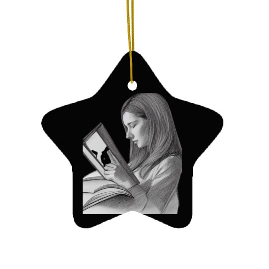 book club ,book lover Ceramic Ornaments