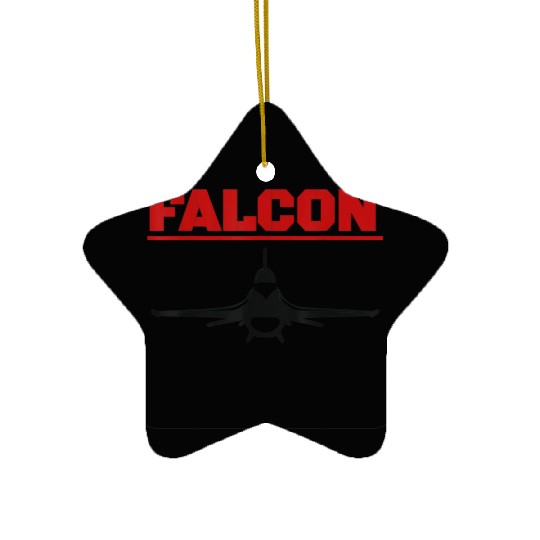 A great F 16 Falcon Aviation Ceramic Ornaments aka Viper
