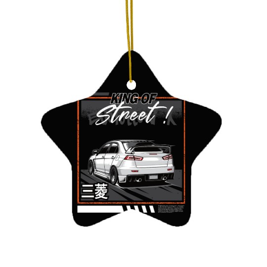 Mitsubishi Lancer Evolution 10 Ceramic Ornaments