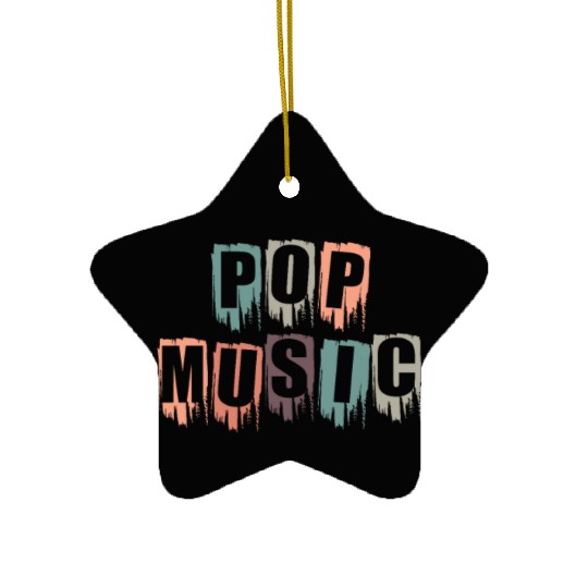 Pop Music R'n'B Singer Stars Rap Ceramic Ornaments