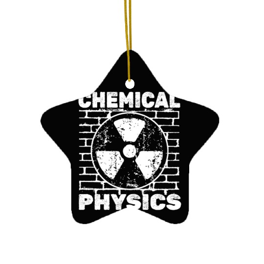 Physics Physicist Chemical Applied Physics Ceramic Ornaments