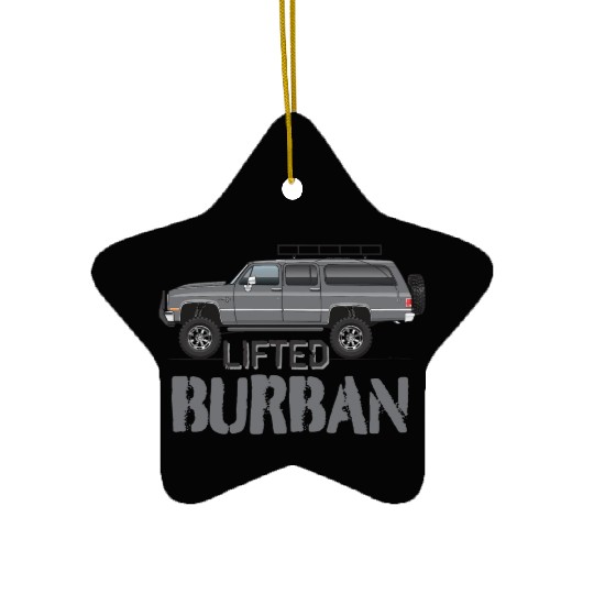 BURBAN Charcoal Ceramic Ornaments