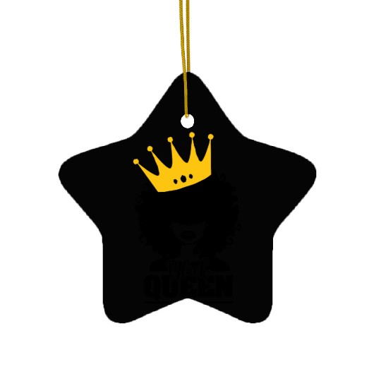 Black Queen Ceramic Ornaments
