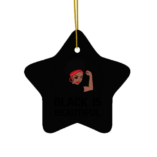 Black Is Beautiful Ceramic Ornaments
