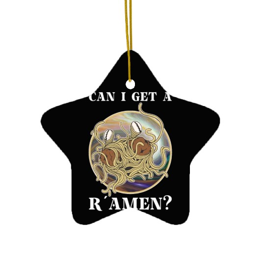 Atheist Atheism Flying Spaghetti Pastafarianism Ceramic Ornaments
