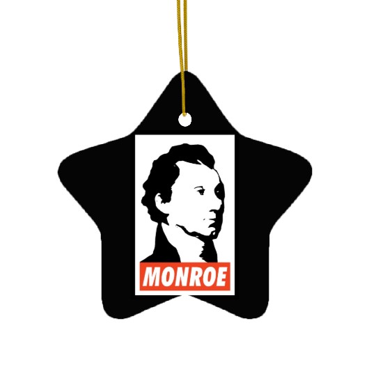 James Monroe Ceramic Ornaments