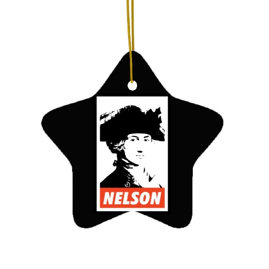 Horatio Nelson Ceramic Ornaments