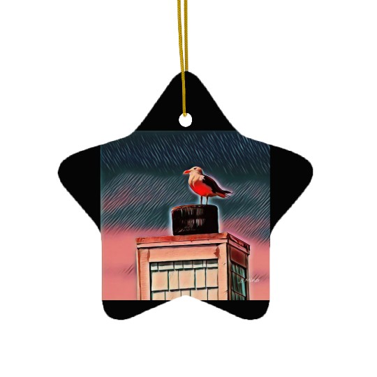 Seagull Ceramic Ornaments