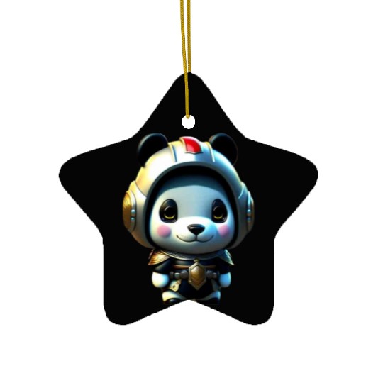 panda Ceramic Ornaments