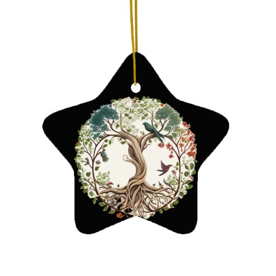 Tree of Life Ceramic Ornaments