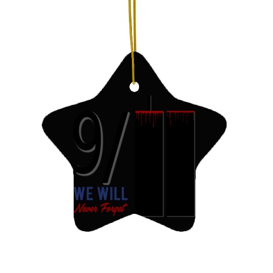 Patriot Day 9 11 Twin Towers New York USA Amerika Ceramic Ornaments