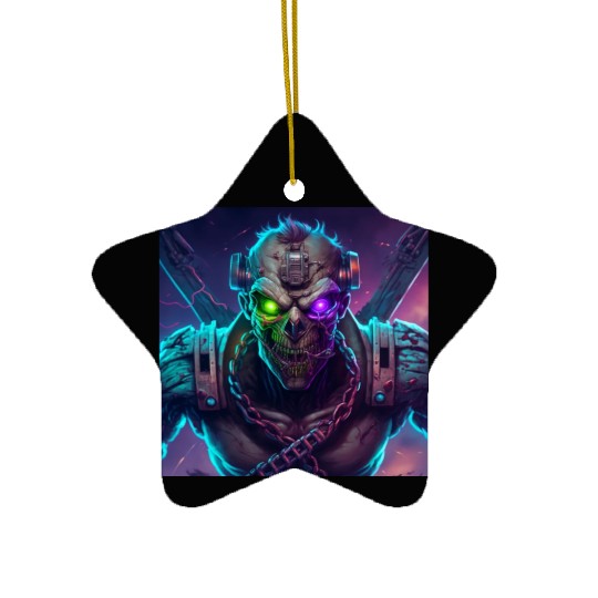 ZOMBIE IRON MAIDEN (Version 10) Ceramic Ornaments
