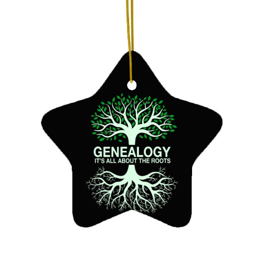 Family Tree Ceramic Ornaments Genealogy