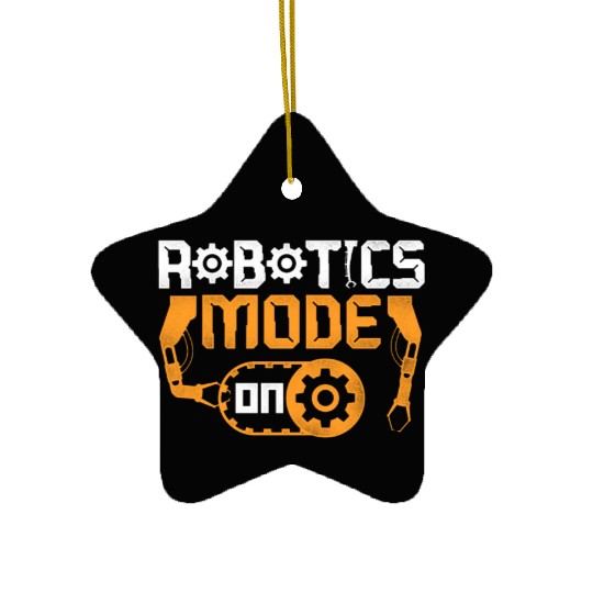 Robot Robotics Engineer Vintage Ceramic Ornaments