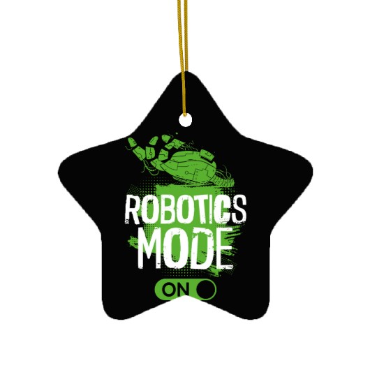 Robot Robotics Engineer Robotics Ceramic Ornaments