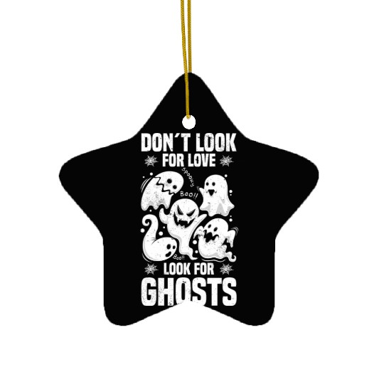 Ghost Hunters | Paranormal Ghost Hunting Gifts Ceramic Ornaments