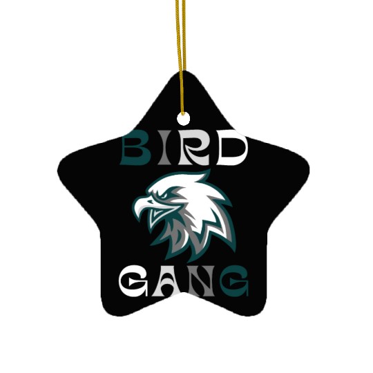 Eagle Bird Gang Funny Philadelphia Ceramic Ornaments