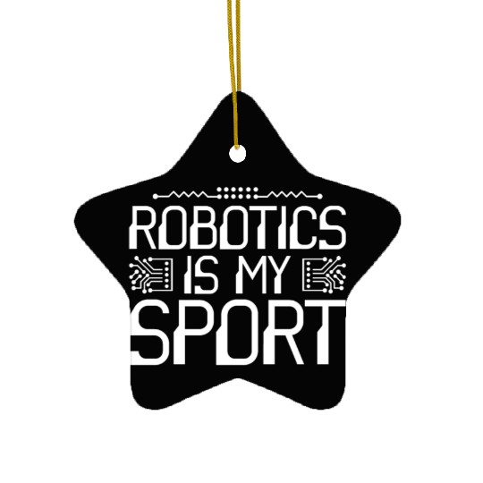 Robot Robotics Engineer Robotics Ceramic Ornaments