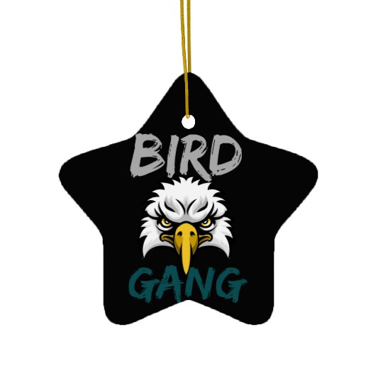 Eagle Bird Gang Funny Philadelphia Ceramic Ornaments