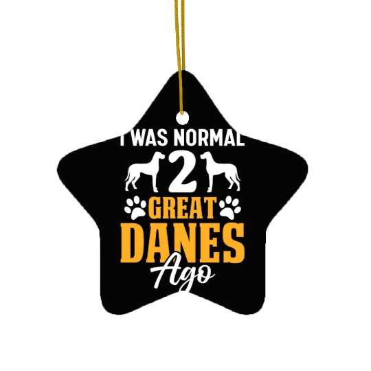 Great Dane Dogs, Great Danes Ceramic Ornaments