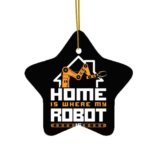 Robot Robotics Engineer Vintage Ceramic Ornaments