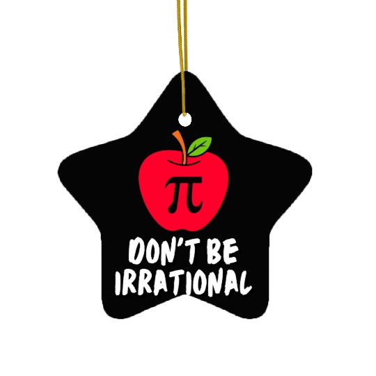 Pi Day 8 Ceramic Ornaments