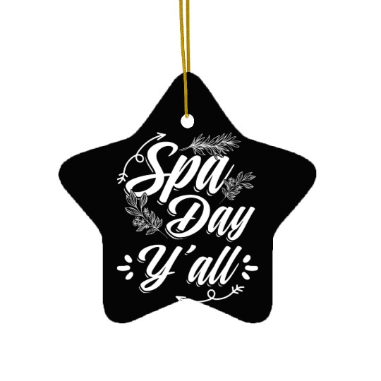 I Love My Husband Funny Beauty Spa Lover Relaxing Ceramic Ornaments