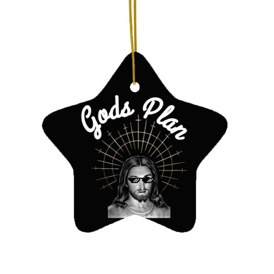 Gods Plan Ceramic Ornaments