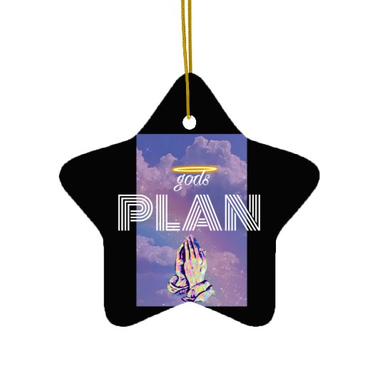 Gods Plan Ceramic Ornaments