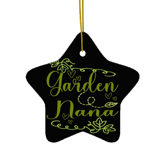 Garden Nana Ceramic Ornaments