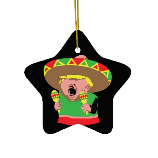 dance funny Ceramic Ornaments