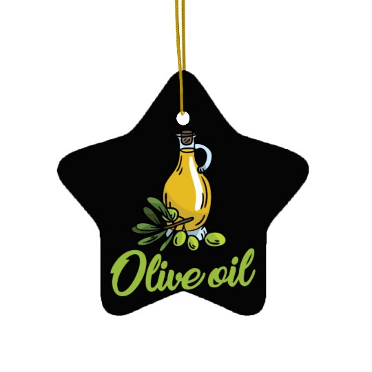 Olive Oil Ceramic Ornaments