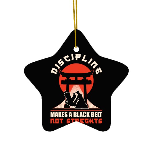 Brazilian Jiu Jitsu MMA Bjj Hugger Ceramic Ornaments