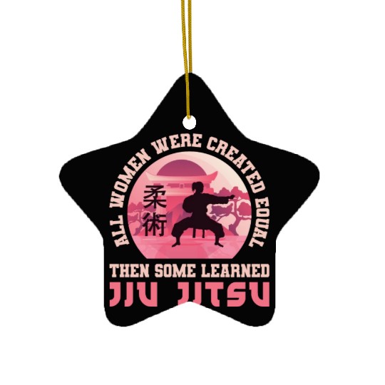 Brazilian Jiu Jitsu MMA Bjj Hugger Ceramic Ornaments