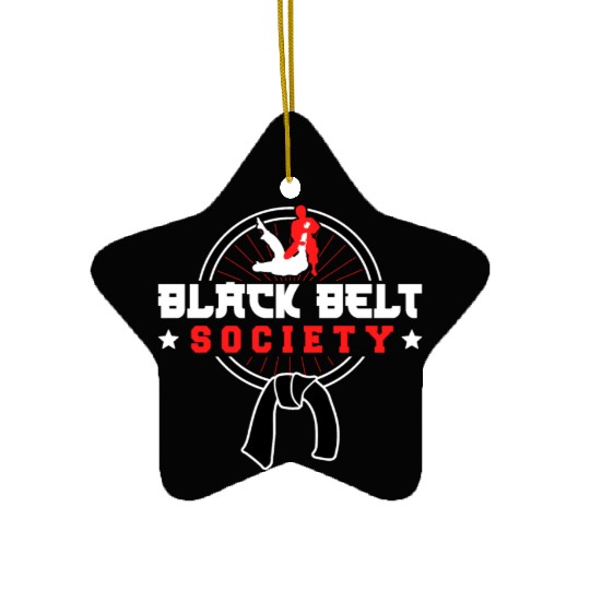 Brazilian Jiu Jitsu MMA Bjj Hugger Ceramic Ornaments