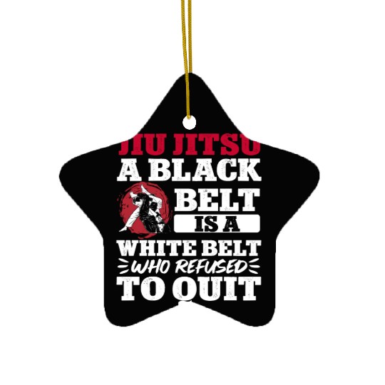 Brazilian Jiu Jitsu MMA Bjj Hugger Ceramic Ornaments