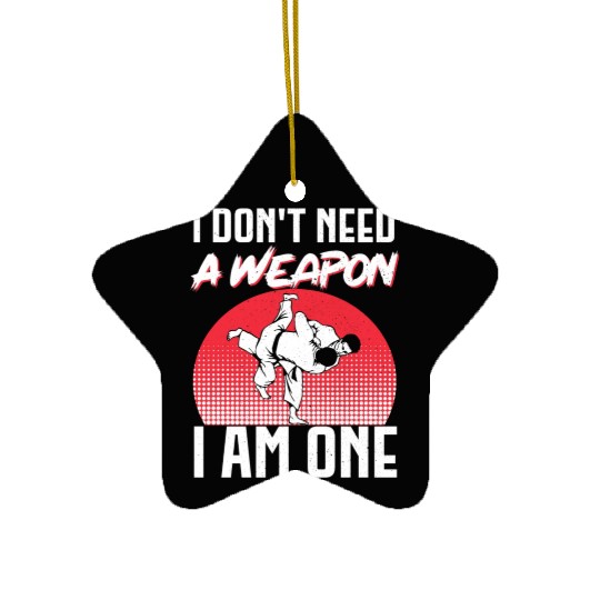 Brazilian Jiu Jitsu MMA Bjj Hugger Ceramic Ornaments