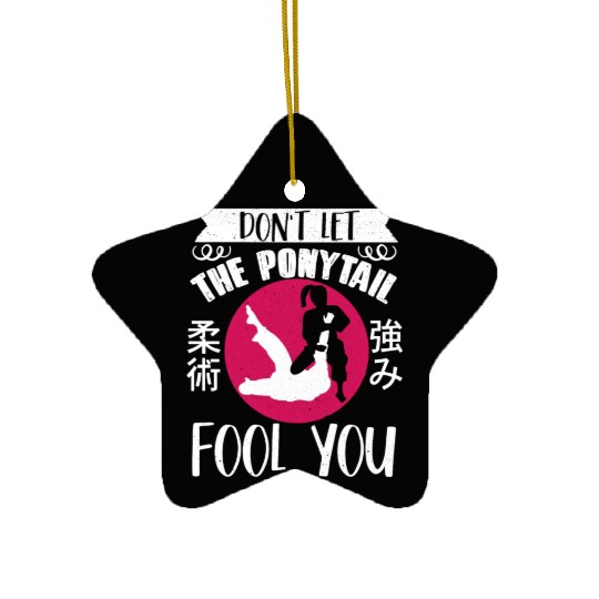 Brazilian Jiu Jitsu MMA Bjj Hugger Ceramic Ornaments