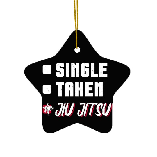 Brazilian Jiu Jitsu MMA Bjj Hugger Ceramic Ornaments