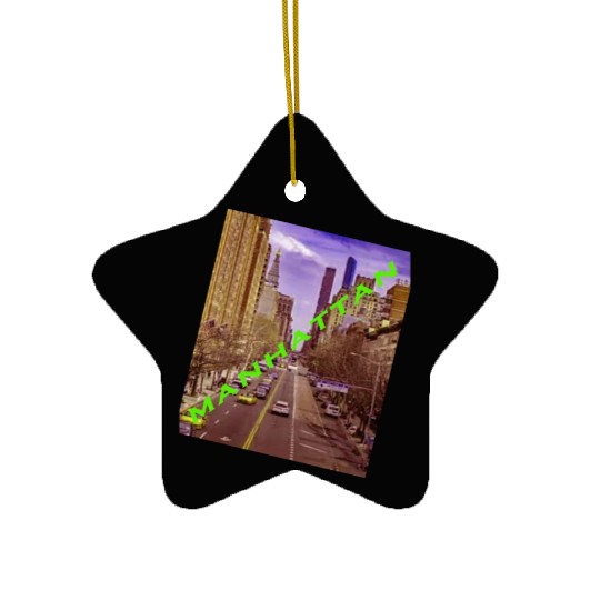 MANHATTAN CLASSIC LOND CAP BABY Ceramic Ornaments
