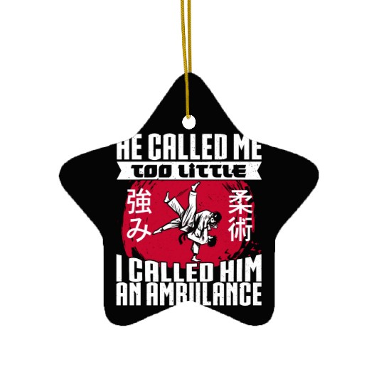 Brazilian Jiu Jitsu MMA Bjj Hugger Ceramic Ornaments