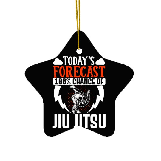 Brazilian Jiu Jitsu MMA Bjj Hugger Ceramic Ornaments