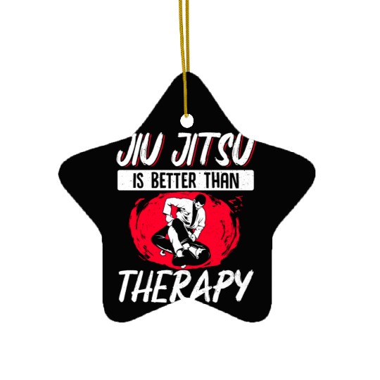 Brazilian Jiu Jitsu MMA Bjj Hugger Ceramic Ornaments