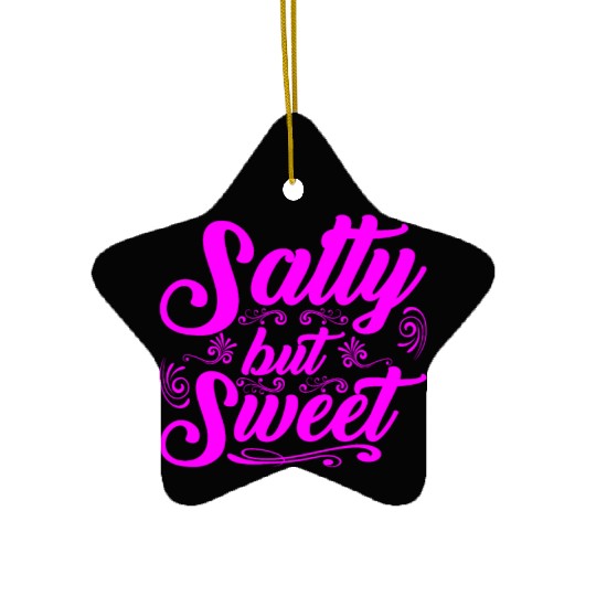 Salty but Sweet 12 Ceramic Ornaments