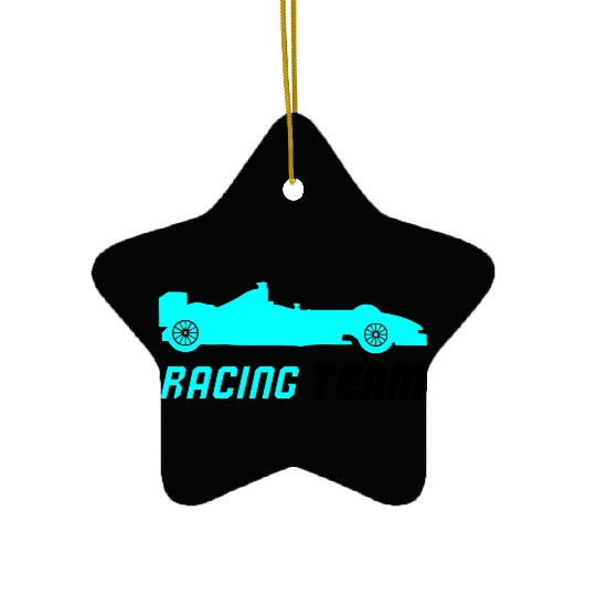Racing Team Ceramic Ornaments