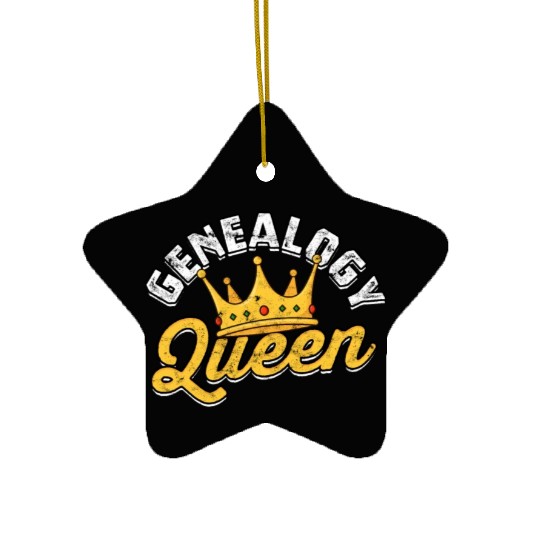 Genealogy Family Historian Ancestry Genealogist Ceramic Ornaments