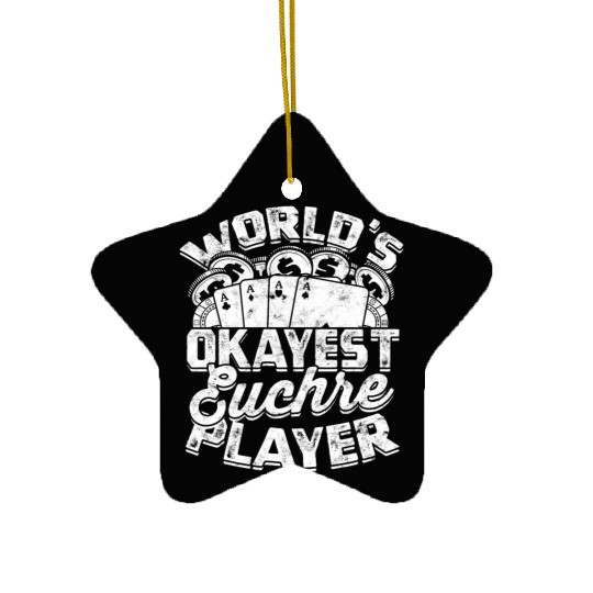 Card Game Games Playing Card Poker Euchre Ceramic Ornaments