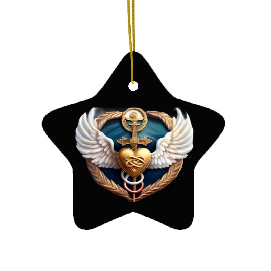 Tropical Paradise Ceramic Ornaments